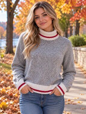 Turtleneck  twik Sweater - Medium